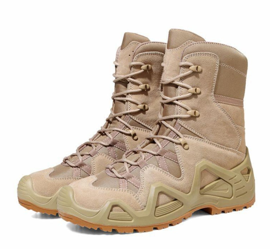 Mid Top High Top Military Combat Hiking Training Boots
