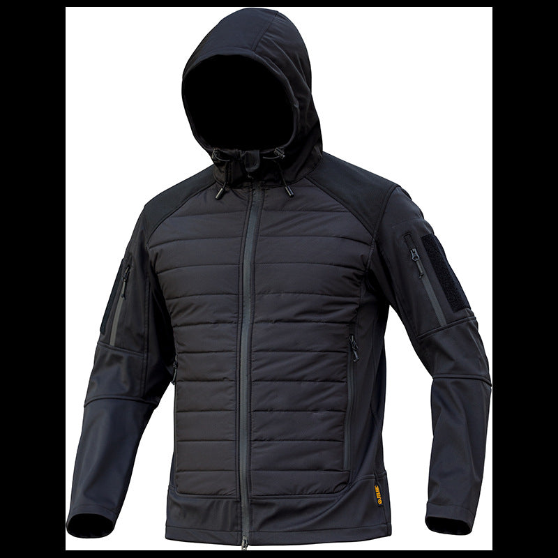 Men’s Camouflage Cotton Padded Commuter Jacket