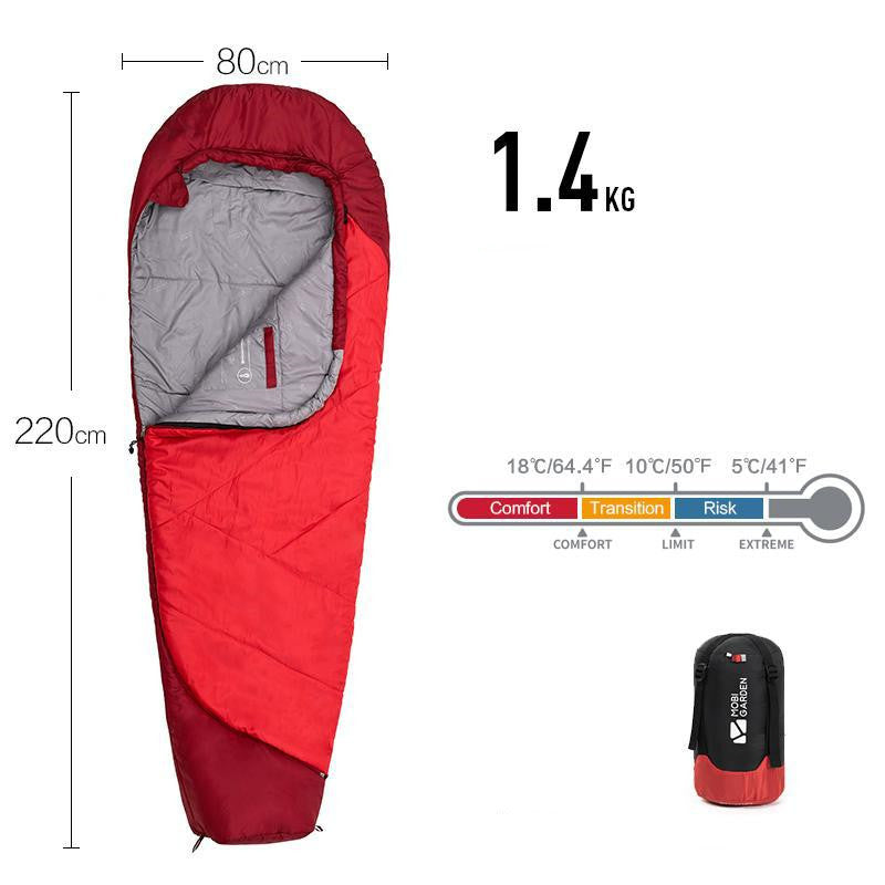Thickened Mummy Winter Camping Sleeping Bag