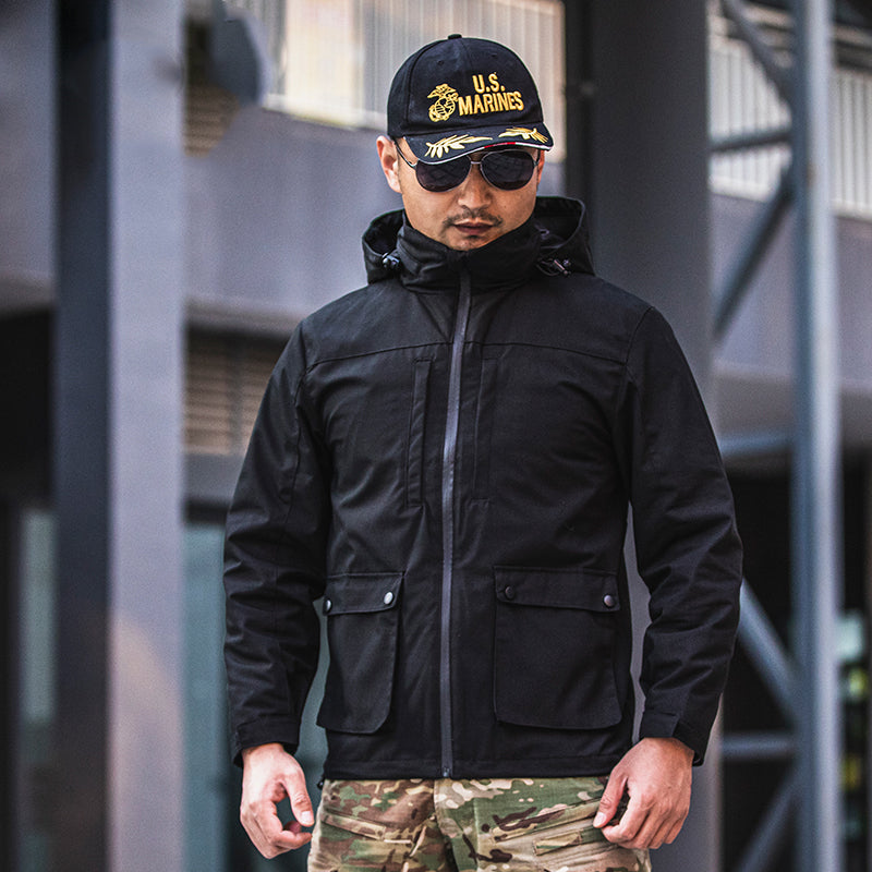 Men’s Simple Outdoor Camouflage Jacket