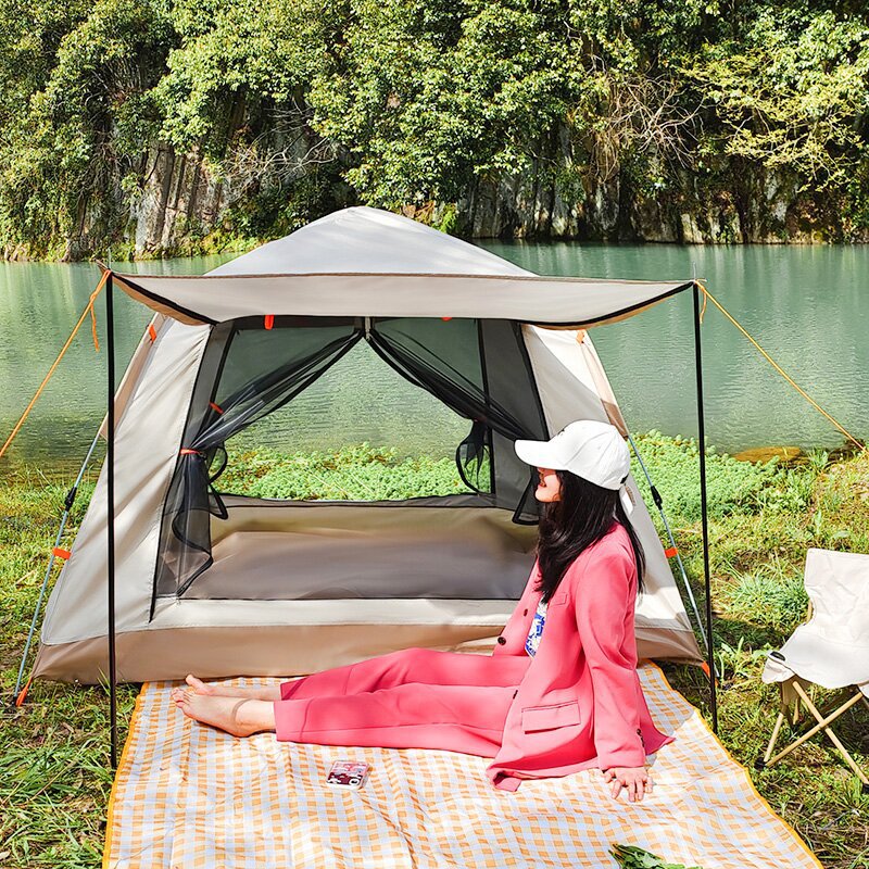 Fully Automatic Rainproof Multi-Person Beach Camping Tent