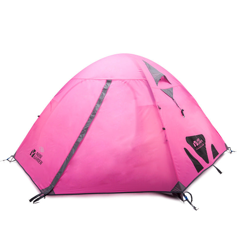 Double Aluminum Pole Outdoor Camping Tent