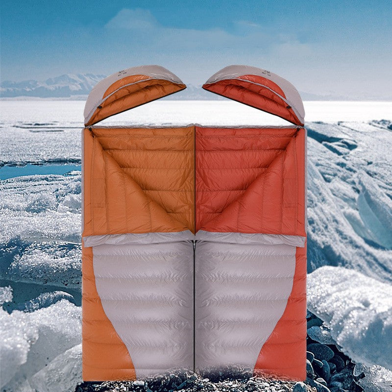 Outdoor Down Envelope Sleeping Bag Camping