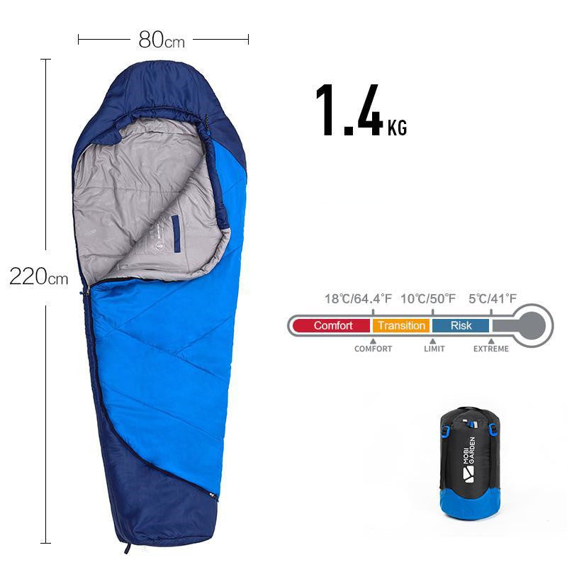Thickened Mummy Winter Camping Sleeping Bag