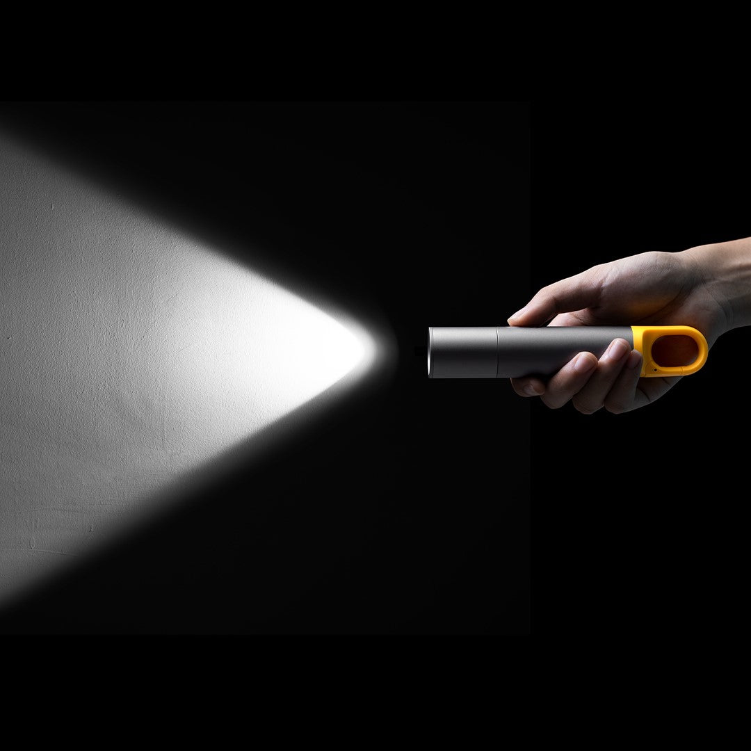 High Lumen Zoom Flashlight Long Battery Outdoor Camping