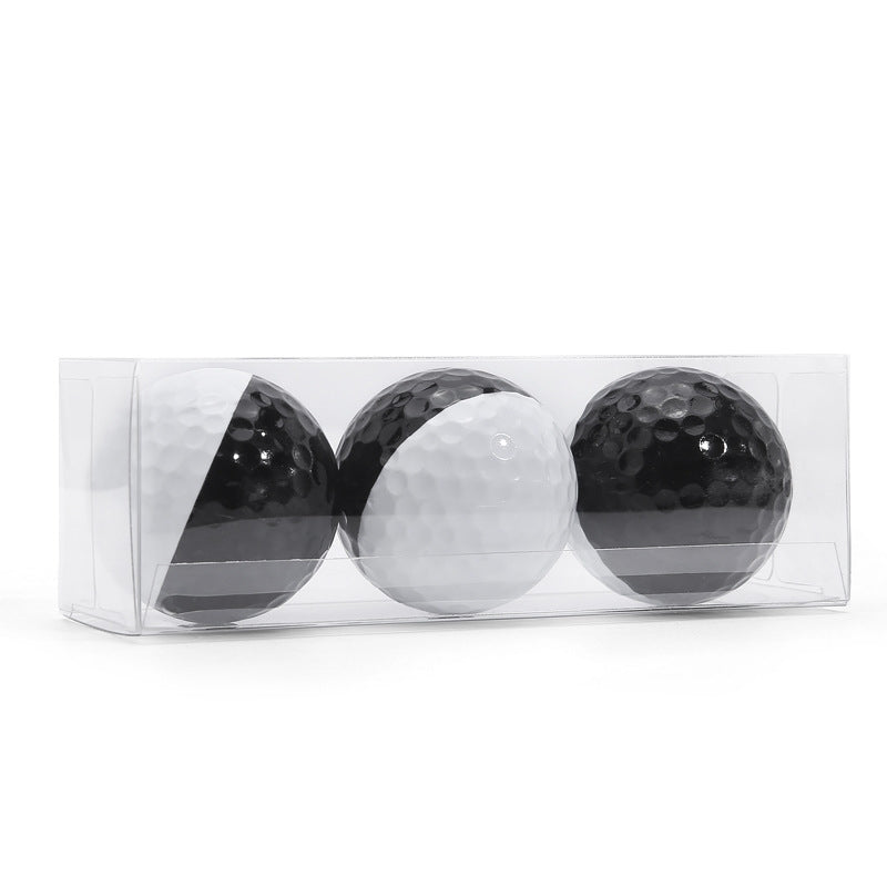 Two-Tone Dual Layer Golf Putting Practice Ball