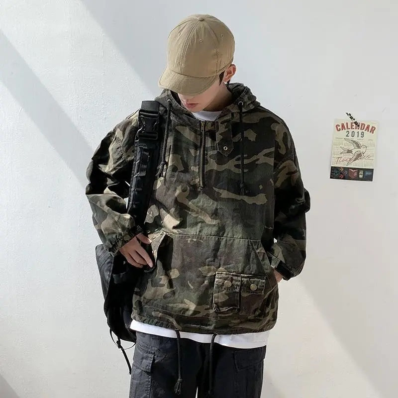Men's Camouflage Tactical Work Jacke