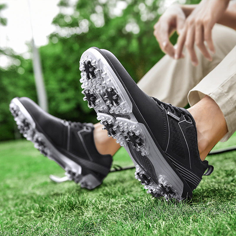 Men's Breathable Microfiber Golf Casual Shoes