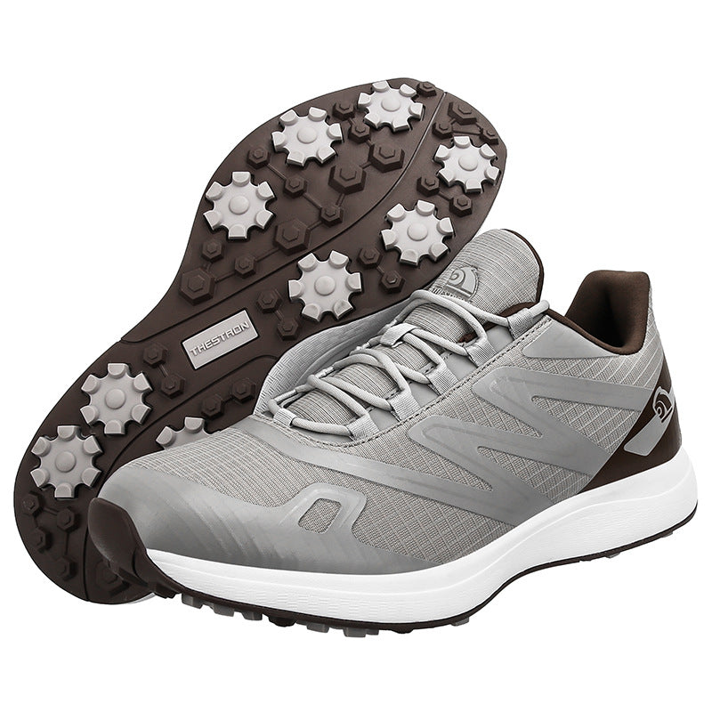 Men’s Breathable Mesh Golf Sneakers Comfortable Fit