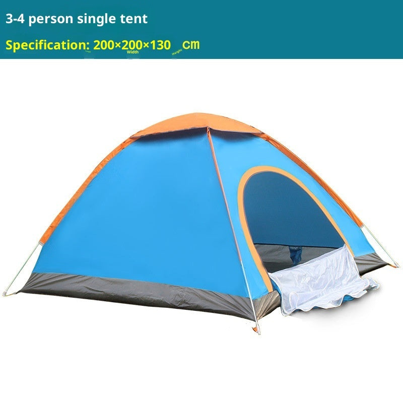 Automatic Double Door Outdoor Camping Tent