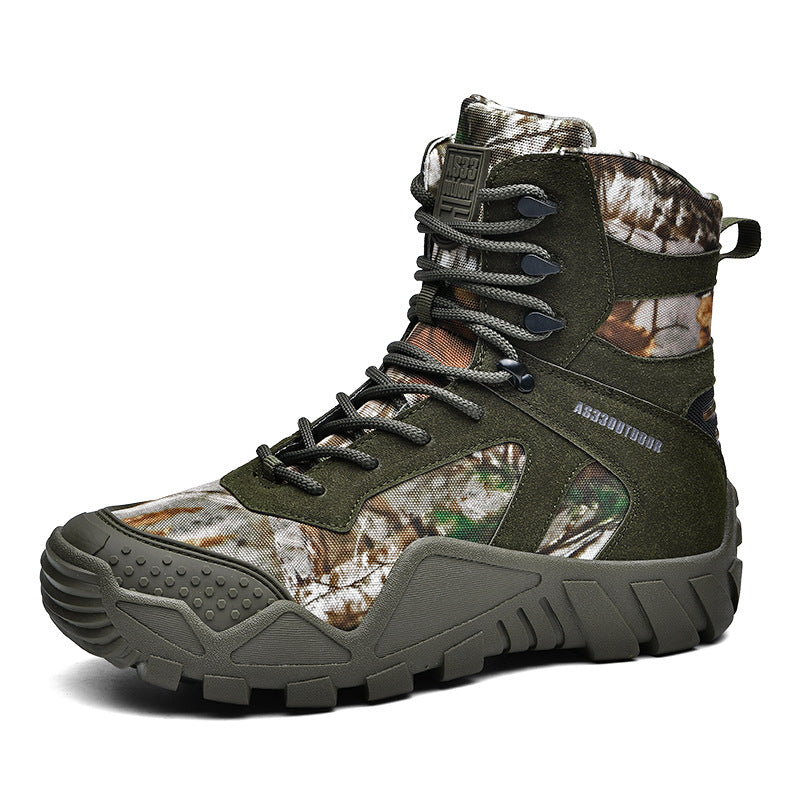 High Top Tactical Outdoor Hiking Boots