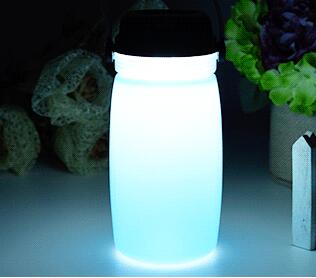 Portable Solar Silicone Lantern USB Rechargeable Waterproof Camping Light
