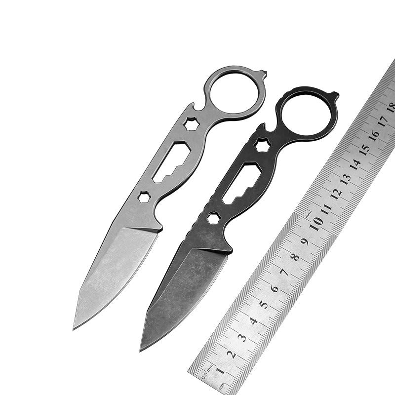 Wilderness Survival Straight Pocket Hunting Knife