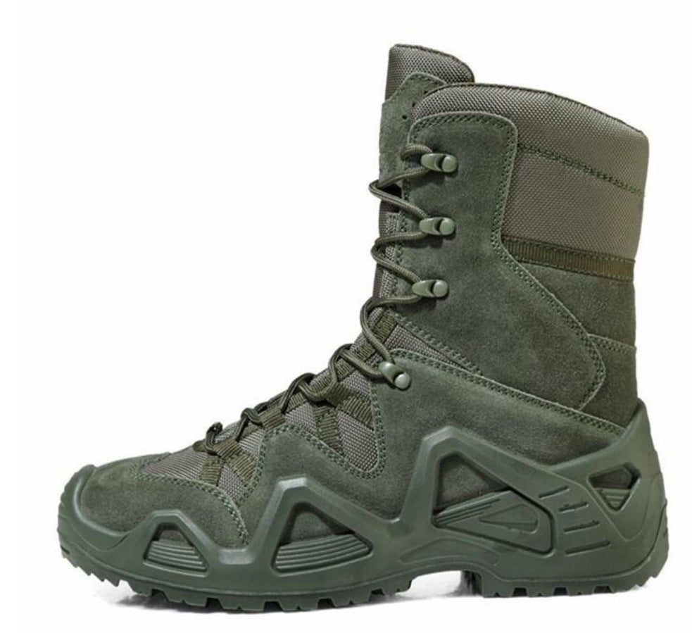 Mid Top High Top Military Combat Hiking Training Boots