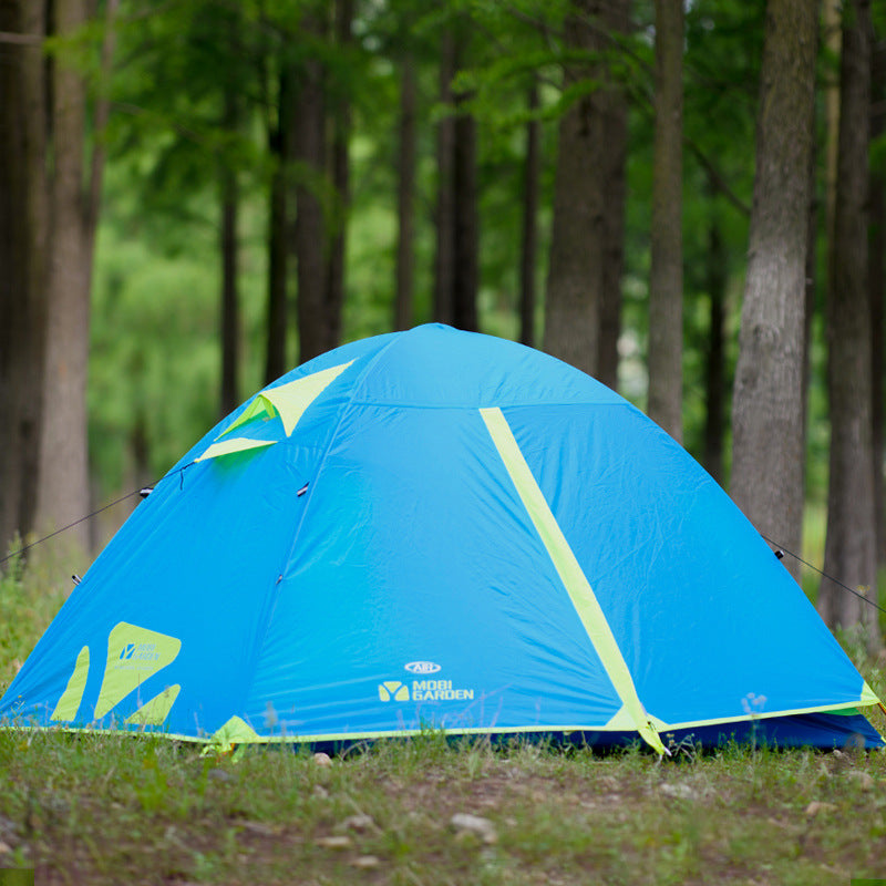Double Aluminum Pole Outdoor Camping Tent