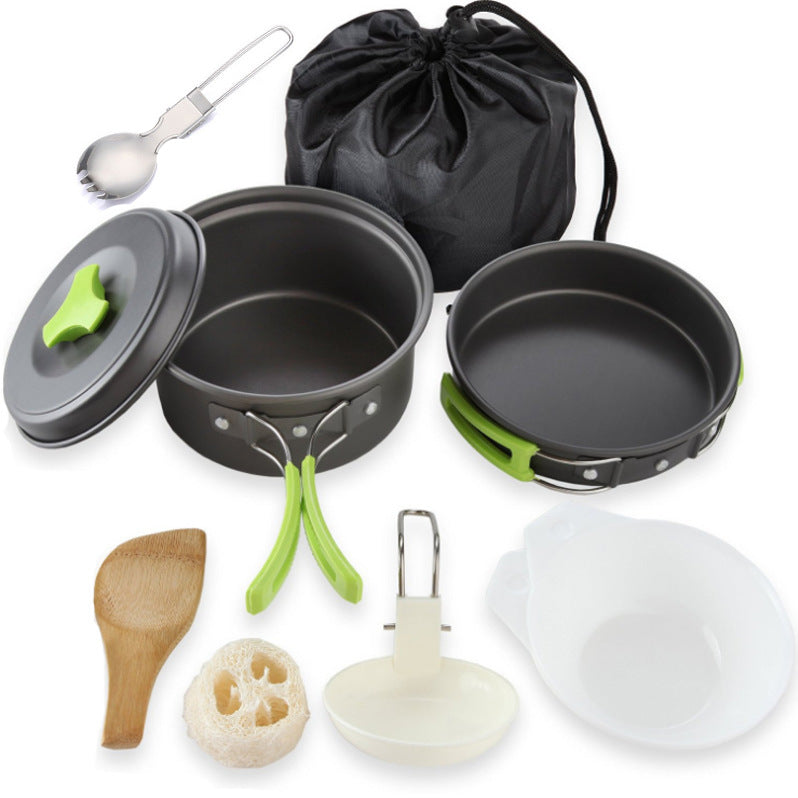 1-2 Person Outdoor Camping Cookware Set