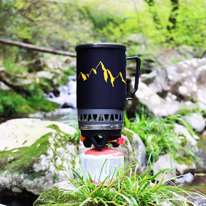 Windproof Energy-Efficient Portable Outdoor Cookware