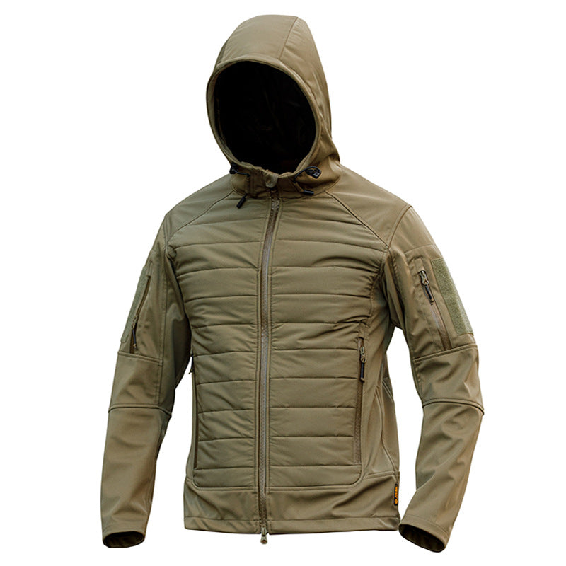 Men’s Camouflage Cotton Padded Commuter Jacket