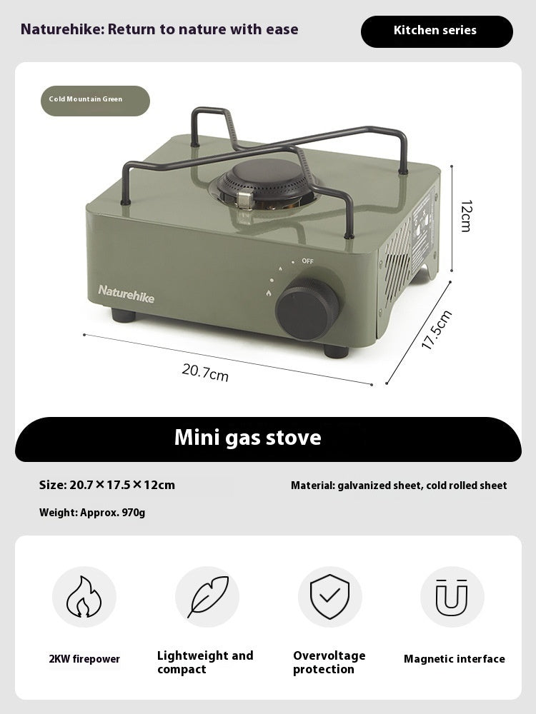 Mini Portable Gas Stove Outdoor Camping Stove