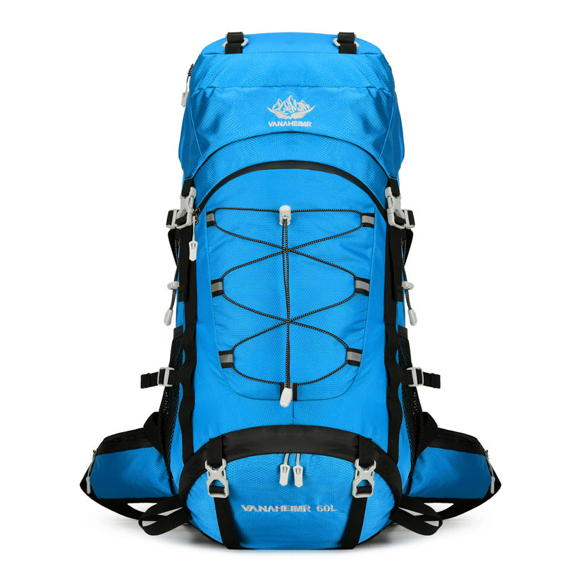 60L Large Capacity Hiking Travel Backpack