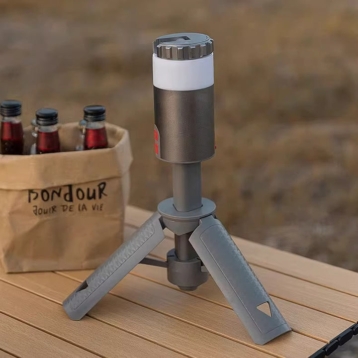 Portable Aluminum Camping Lantern With Retractable Bracket