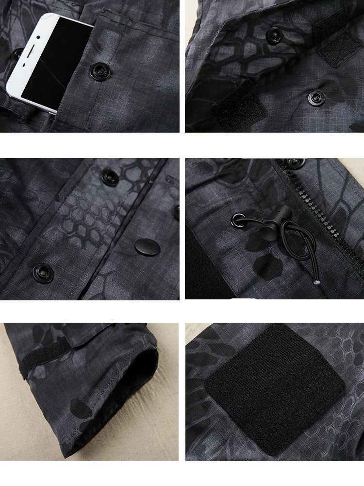 Men’s Outdoor Camouflage Fashion Jacket Suit