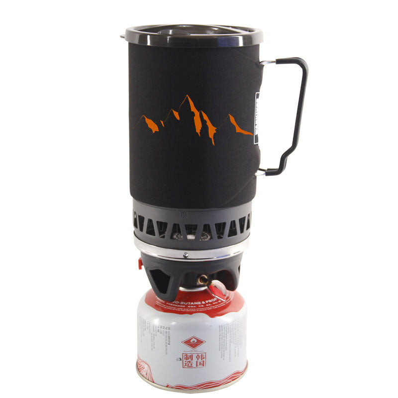 Windproof Energy-Efficient Portable Outdoor Cookware