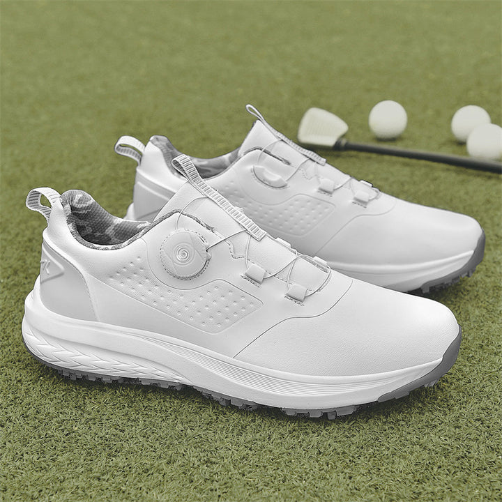 Waterproof Couple Golf Spiked Shoes