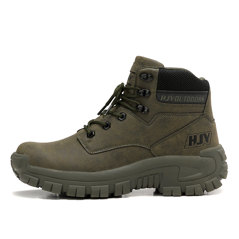 High Top Outdoor Large Size Hiking Training Shoes