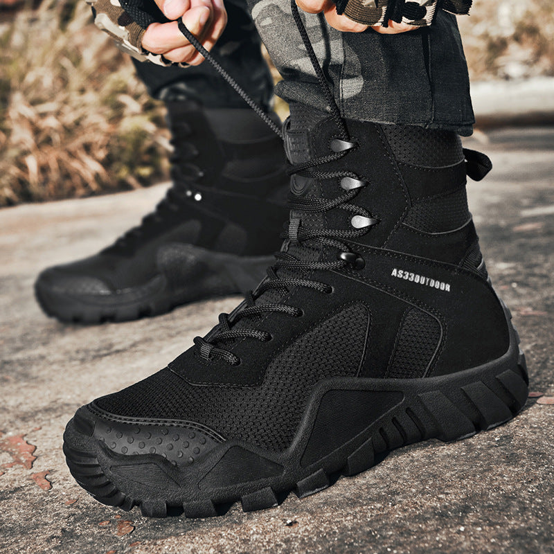 High Top Tactical Outdoor Hiking Boots