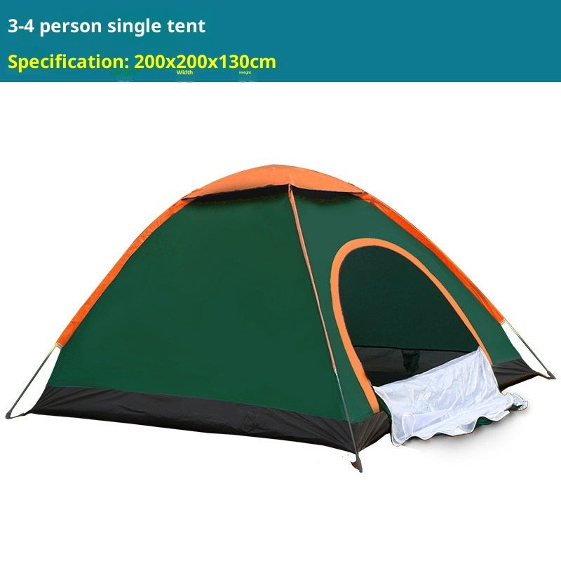Automatic Double Door Outdoor Camping Tent