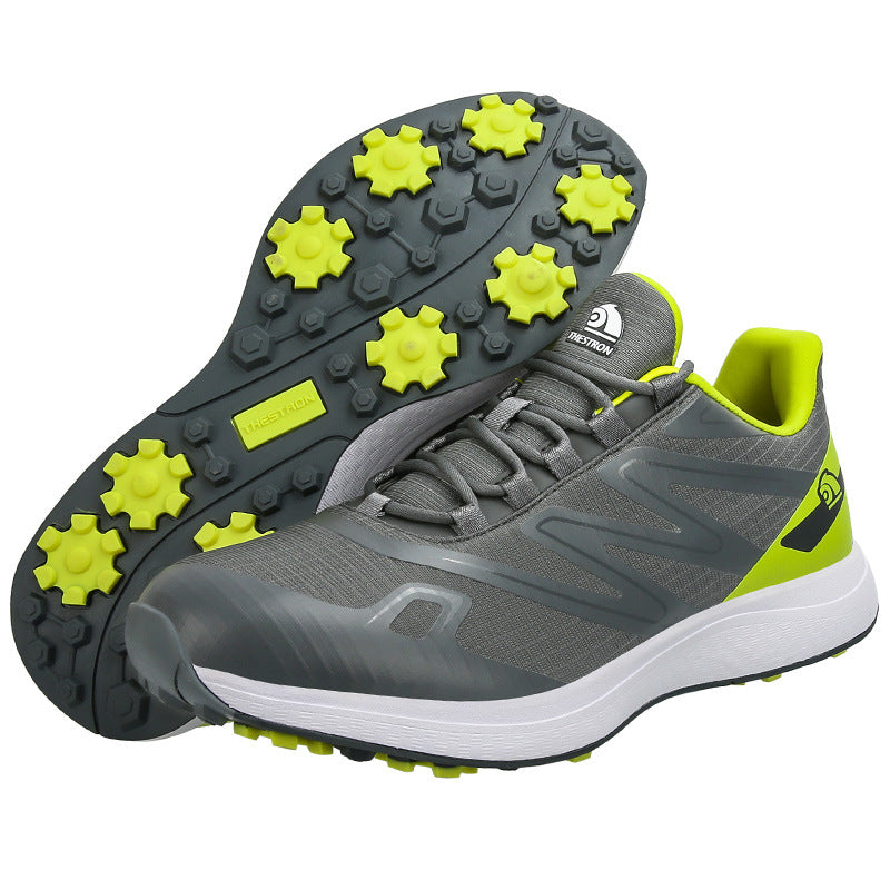 Men’s Breathable Mesh Golf Sneakers Comfortable Fit