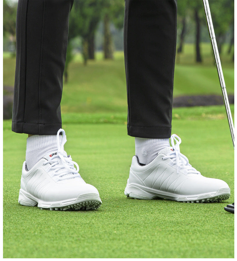 Women's Waterproof Golf Sneakers Anti-Slip Spiked Shoes
