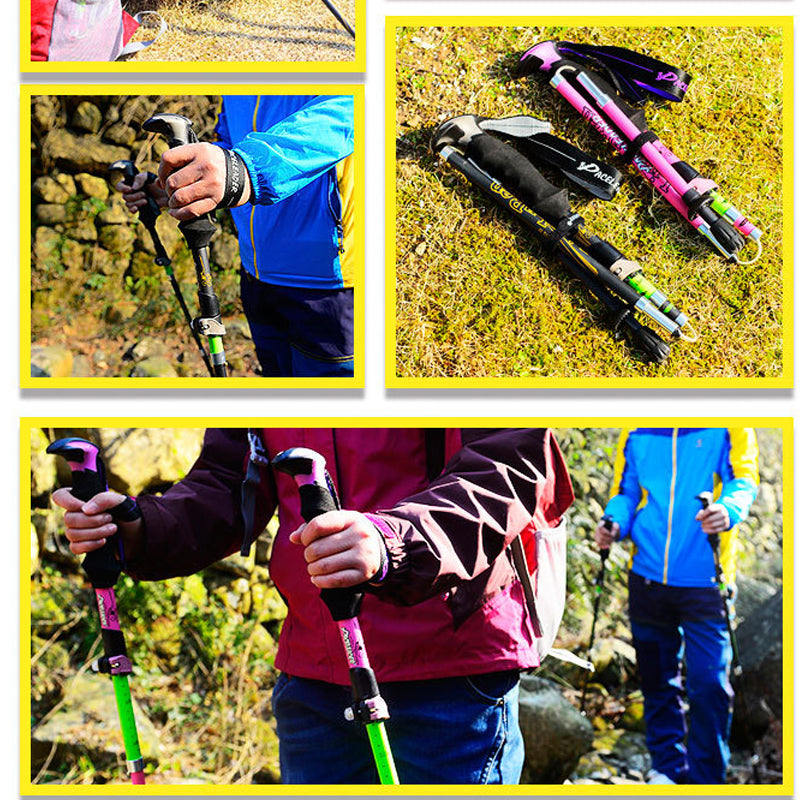 Foldable Carbon Outdoor Trekking Poles