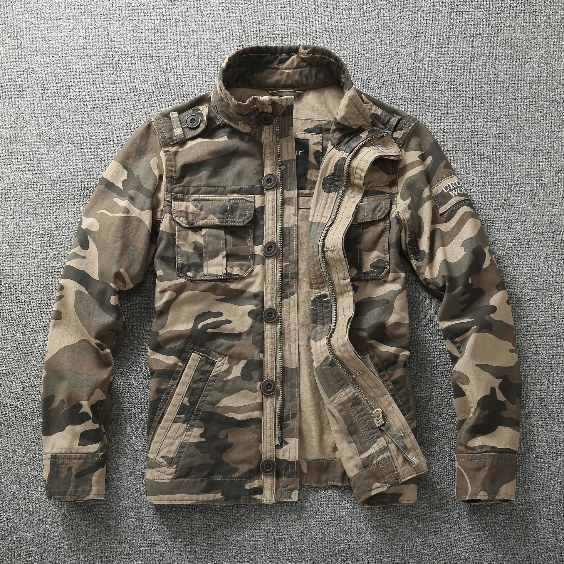 Autumn Camouflage Work Jacket Men's Outdoor Wear