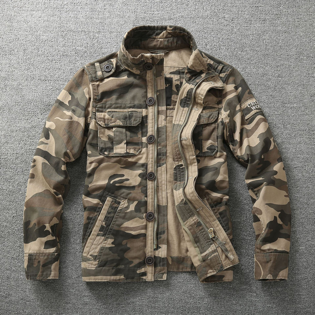 Autumn Camouflage Work Jacket Men's Outdoor Wear