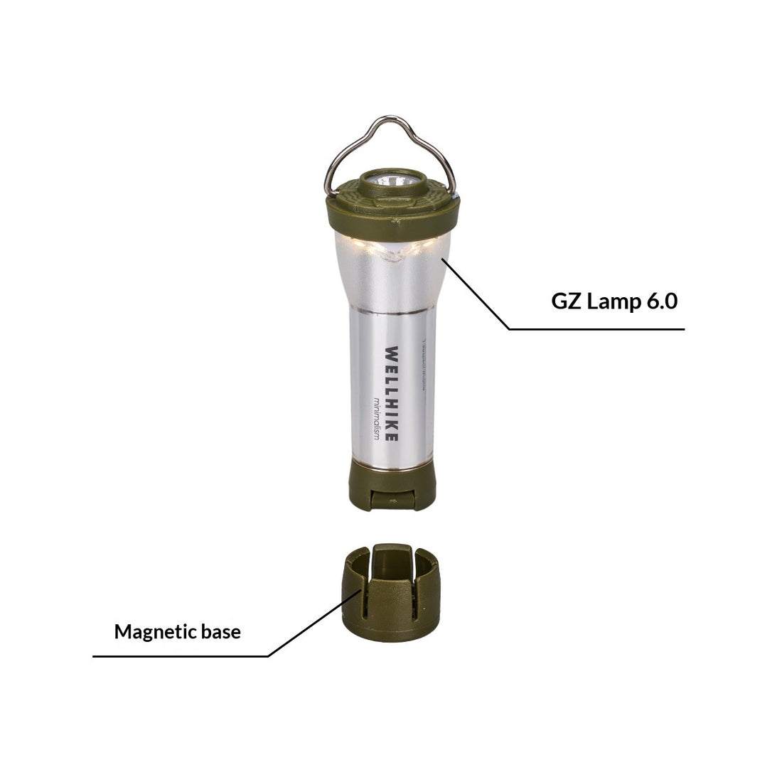 Outdoor Camping Flashlight Incandescent Bulb
