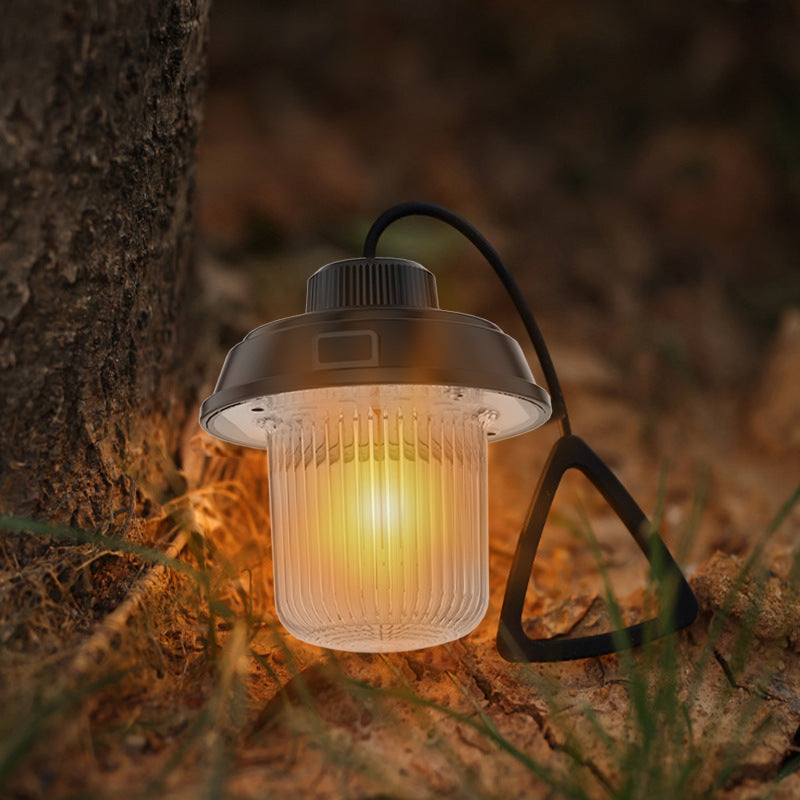 Retro Rechargeable Camping Lantern Portable Outdoor Light