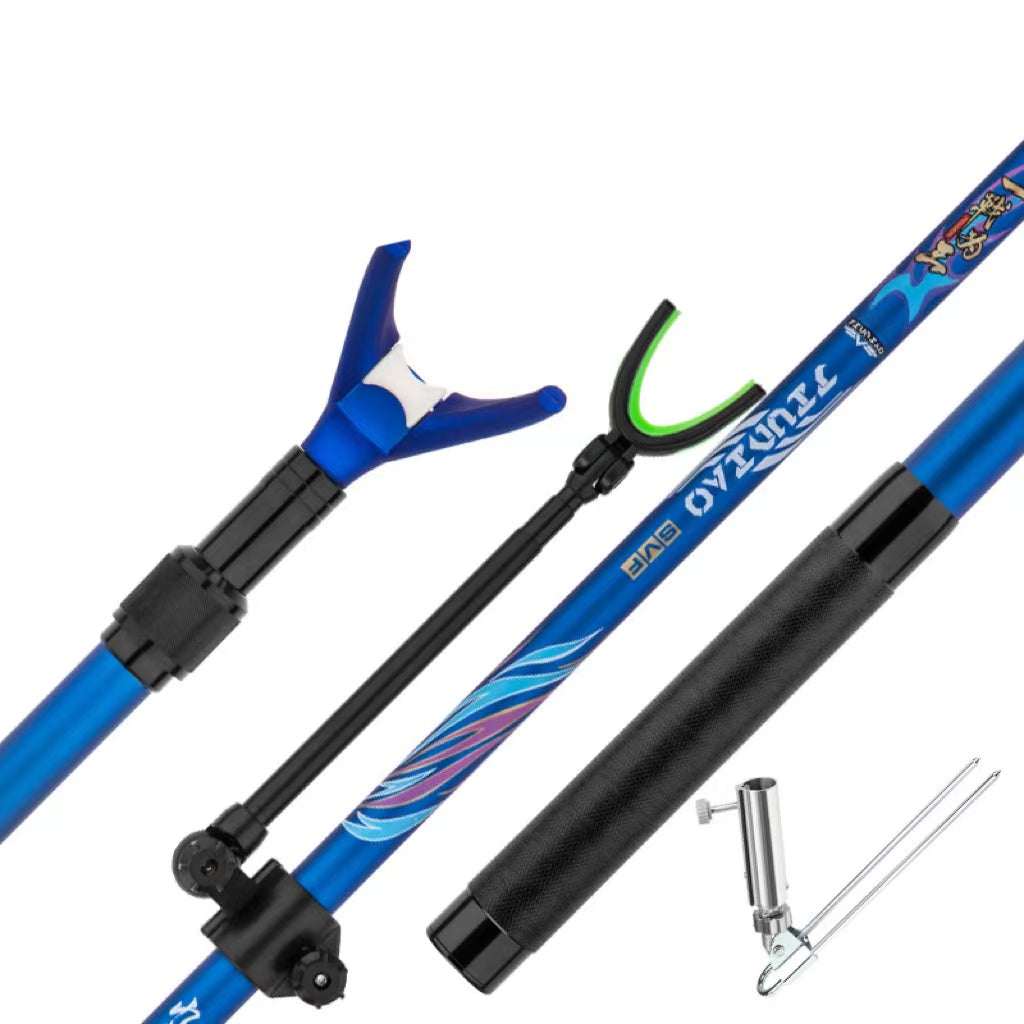 Carbon Fiber Battery Fishing Rod Support