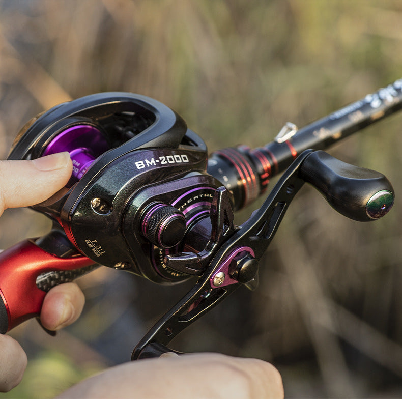 High Speed Long Range Fishing Reel Durable Anti Explosion Gear