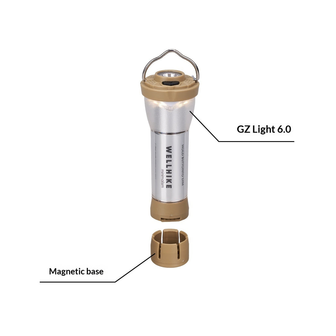 Outdoor Camping Flashlight Incandescent Bulb