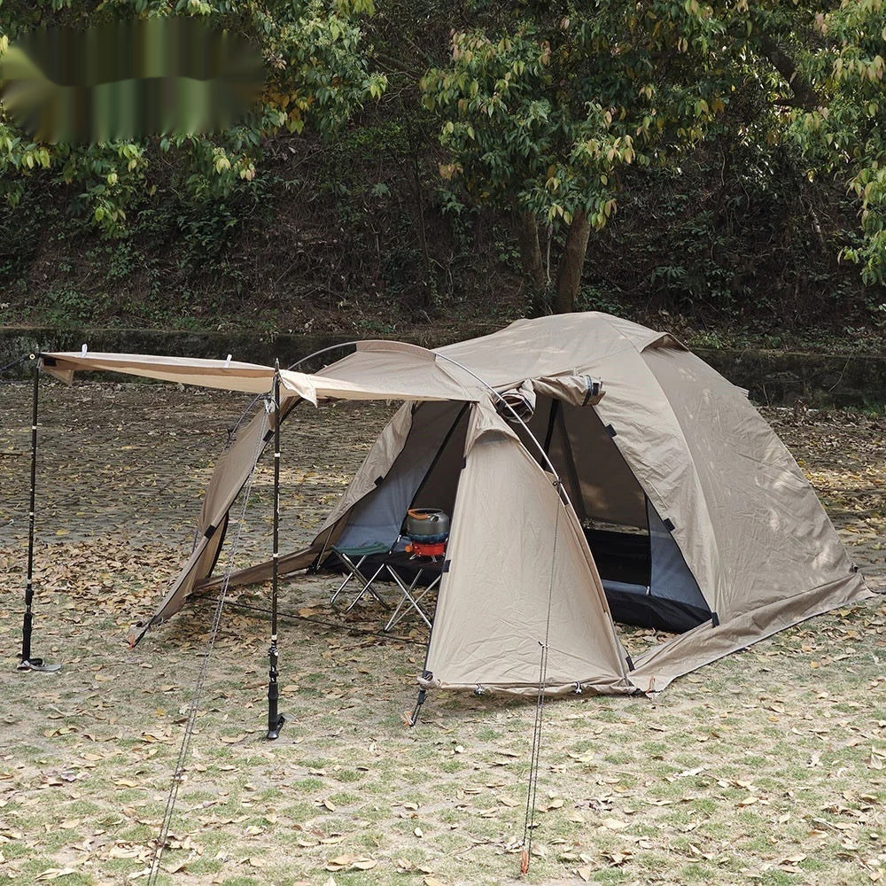 Outdoor Tunnel Camping Tent With Extendable Dome