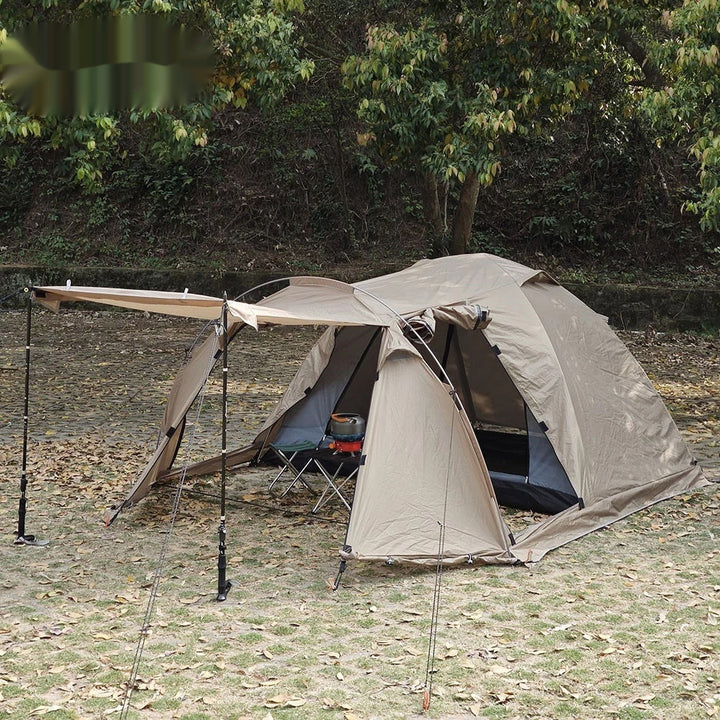 Outdoor Tunnel Camping Tent With Extendable Dome