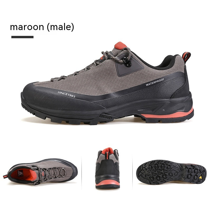 Men’s Low Top Mountain Climbing Hiking Boots