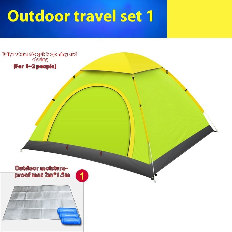 Automatic Double Door Multi-Person Camping Tent