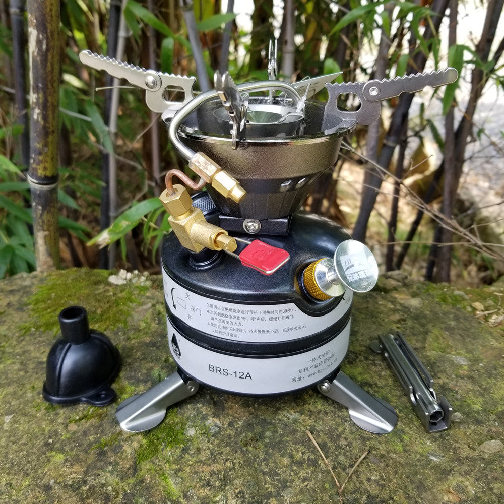 Outdoor Field Gasoline Camping Stove Heavy Duty Mountaineering Stove