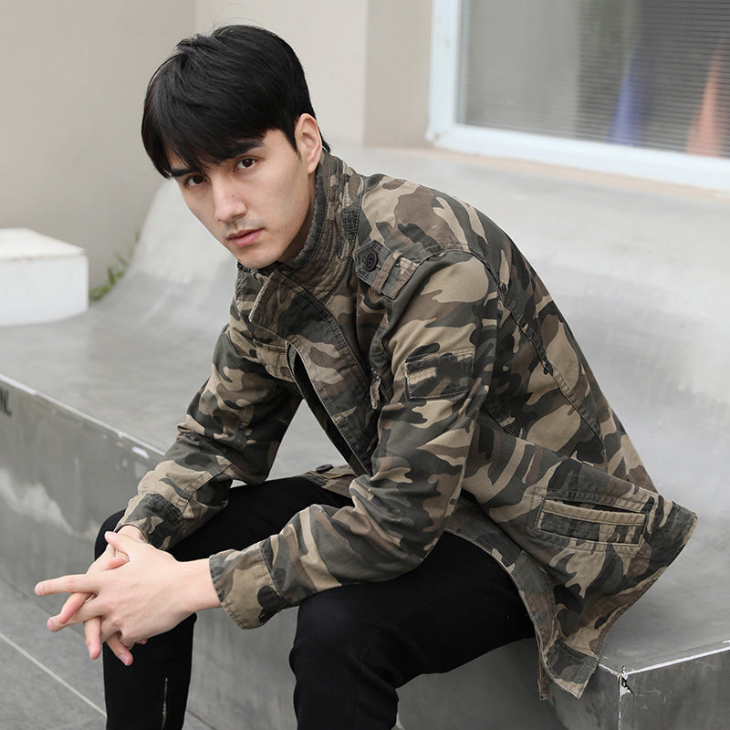 Autumn Camouflage Work Jacket Men's Outdoor Wear