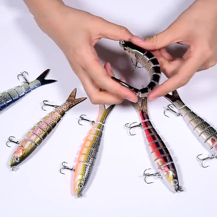 8 Section Freshwater Sea Fishing Long Cast Hard Lure