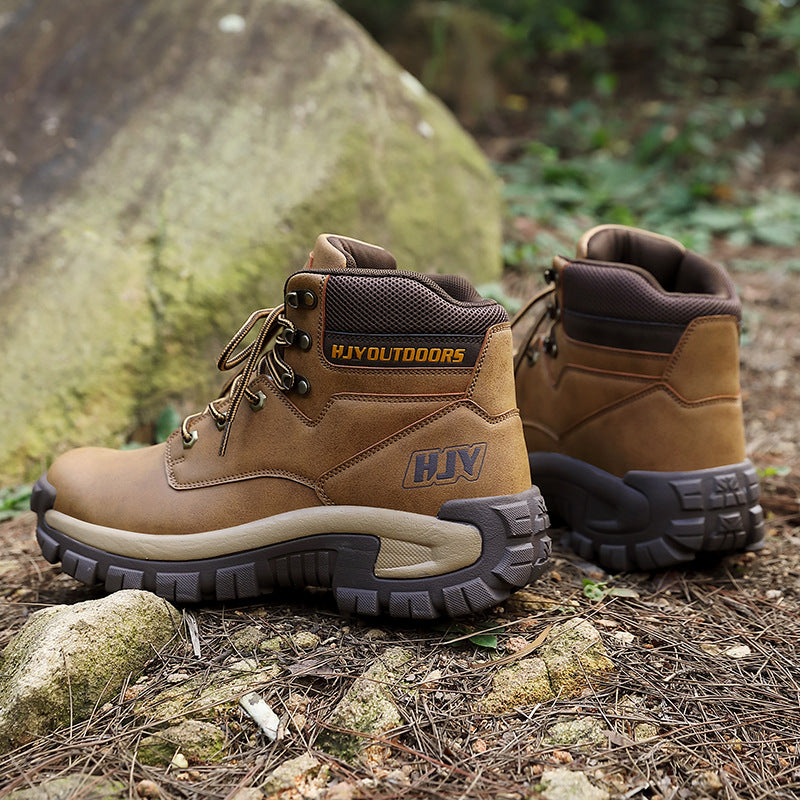 High Top Outdoor Large Size Hiking Training Shoes