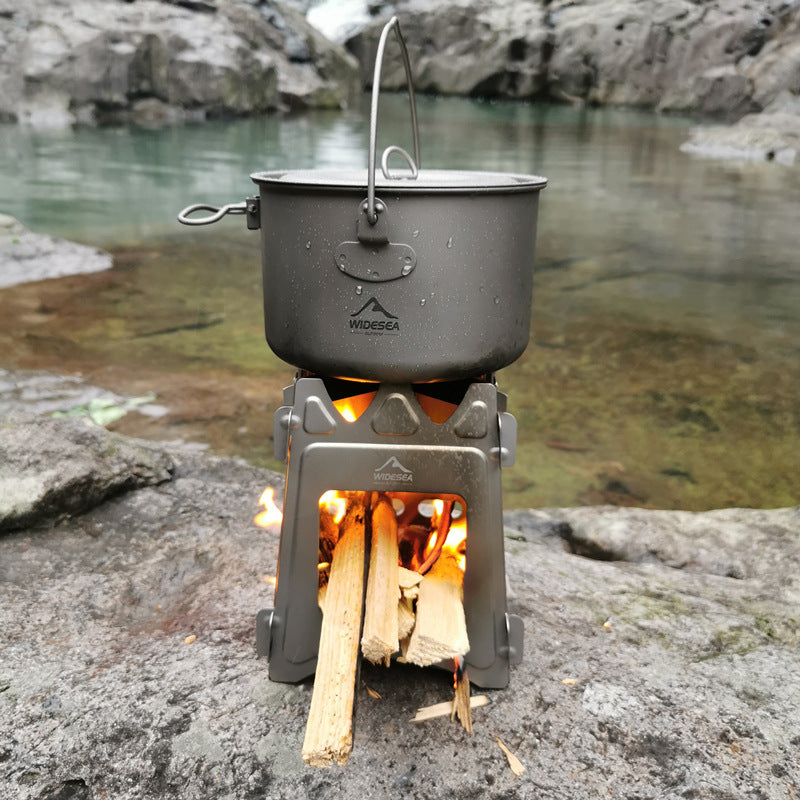 Ultralight Foldable Outdoor Camping Cookware Set